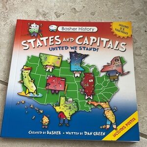 Scholastic Basher History States and Capitals Book